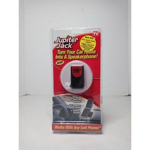 Jupiter Jack Cell Phone Car Speakerphone Converter - Never Used - 6 Adapters